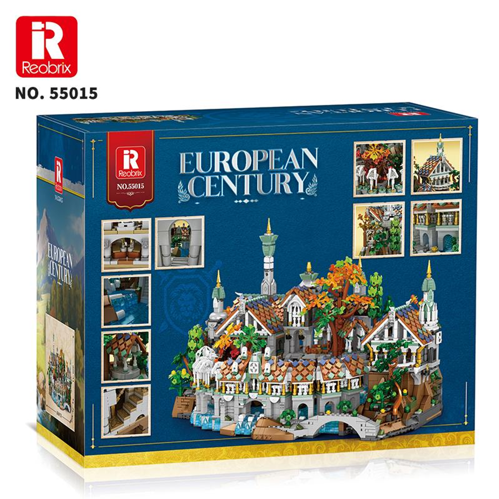 Model resimli Reobrix European Century yapım bloğu seti kutusu.