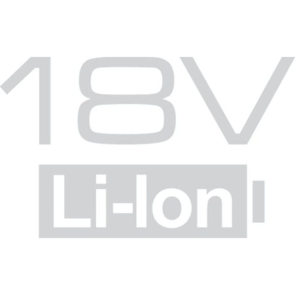 Symbol baterii 18V Li-Ion ze wskaźnikiem.