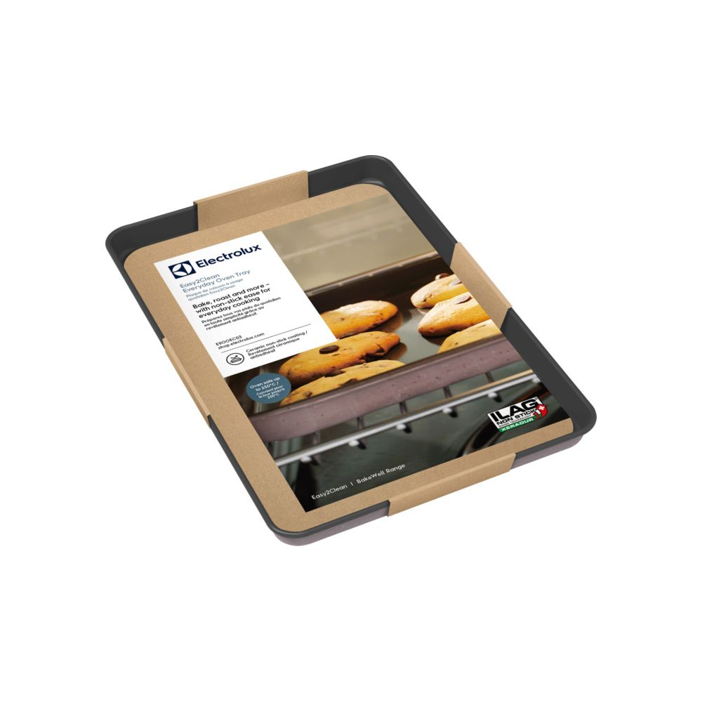 Teglia da forno Electrolux con biscotti su una griglia.