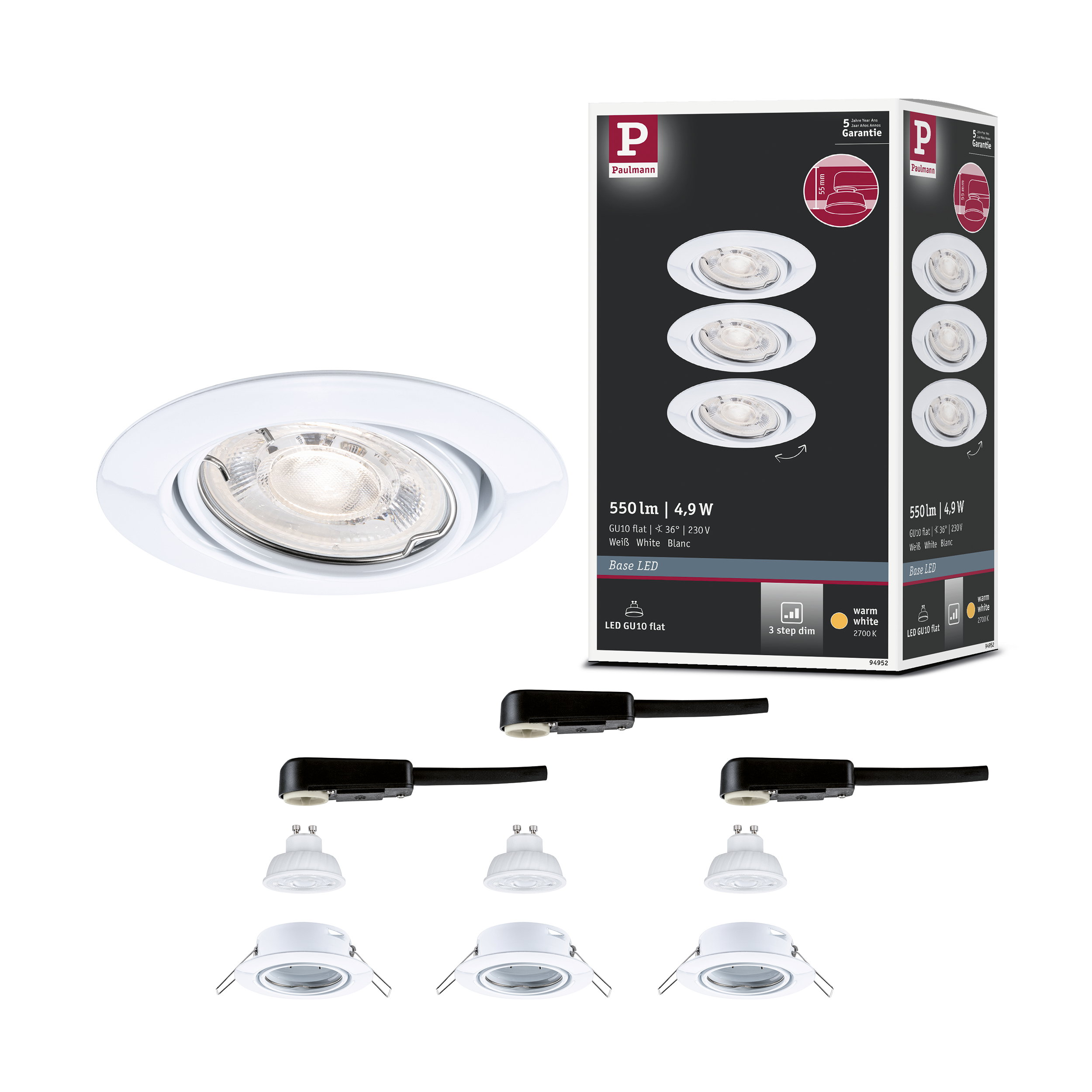 PAULMANN Base LED Einbauleuchte | MediaMarkt