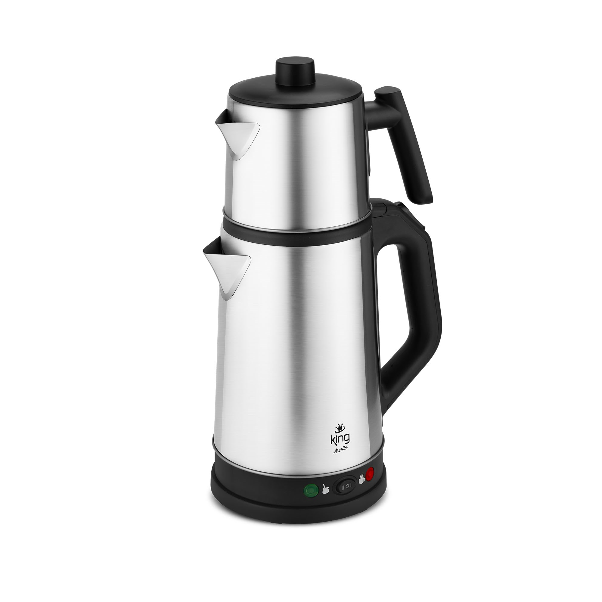 KING K736 Arvella Çay Makinesi Inox