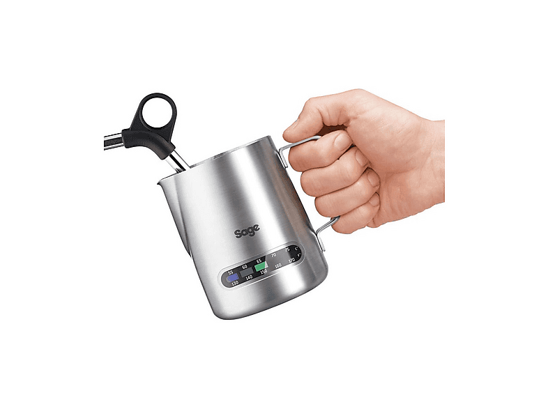 SAGE Temp Control Milk Jug Milchkanne Silber