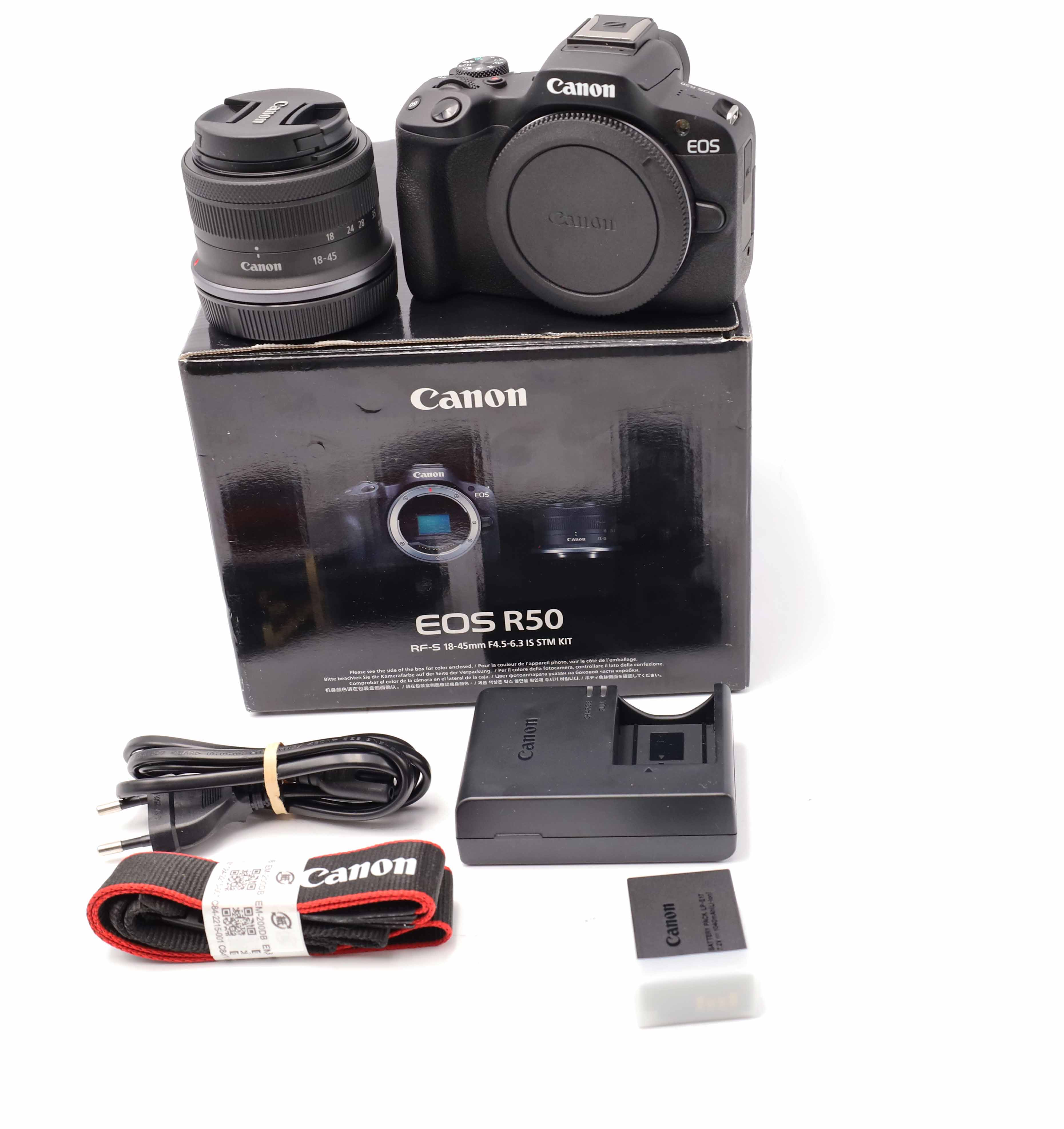 CANON EOS R50 + RF-S 18-45MM Systeemcamera | MediaMarkt