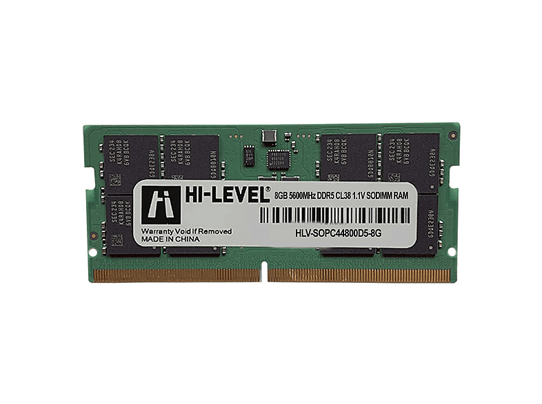 HI-LEVEL HLV-SOPC44800D5-8G DDR5 5600Mhz SODIMM 1.1V Ram Fiyat