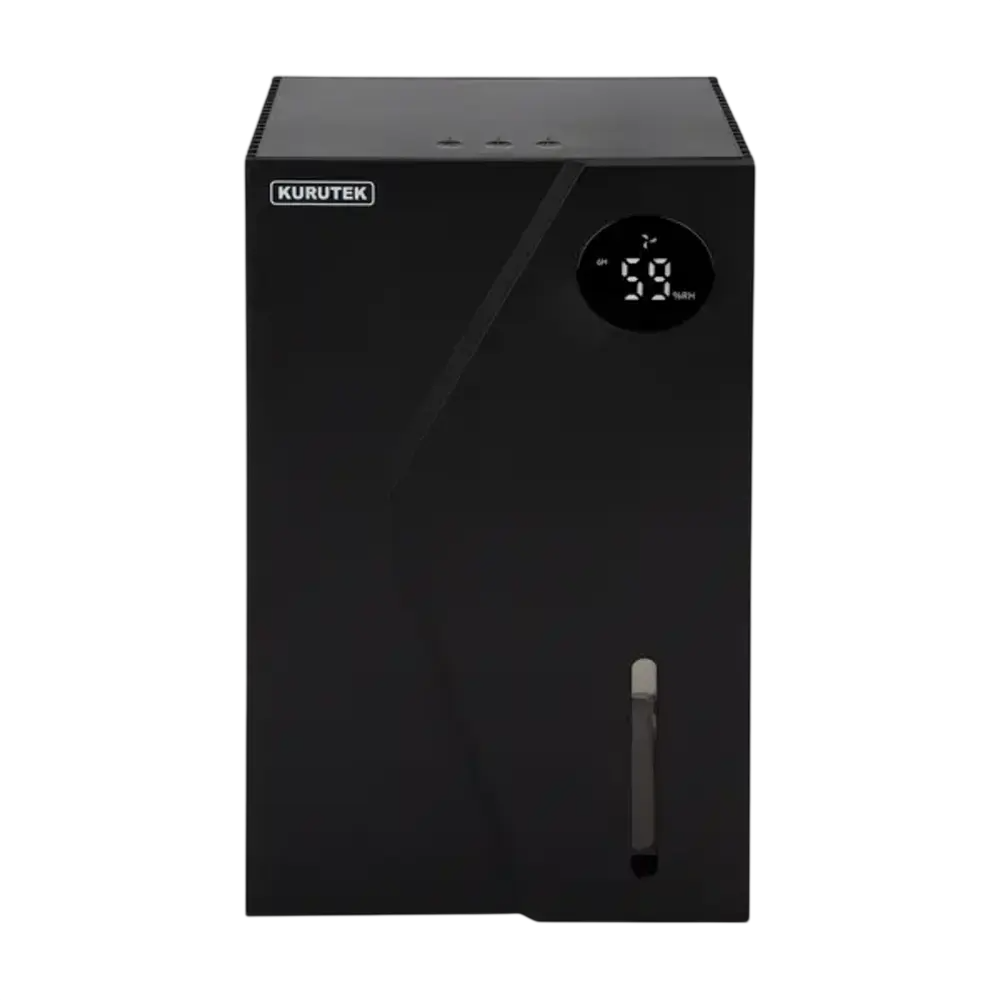 KURUTEK KT2-A Dolap ve Banyo Tipi Mini Nem Giderici Siyah