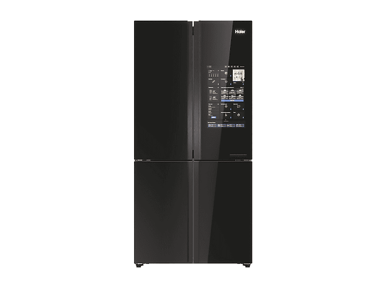 HAIER HCW9919ESGB Cube 90 Serisi 9 Wi-Fi Bağlantılı No Frost E Enerji Sınıfı Gardırop Tipi Buzdolabı Siyah