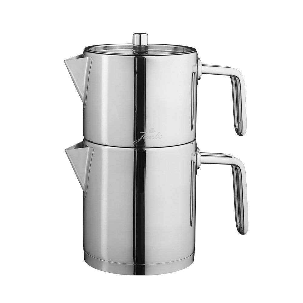 JUMBO Metalix Full Metal Çaydanlık