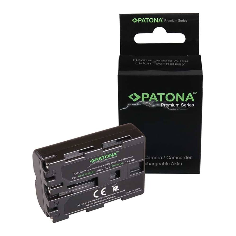 PATONA Akku und Verpackung für Kameras und Camcorder.