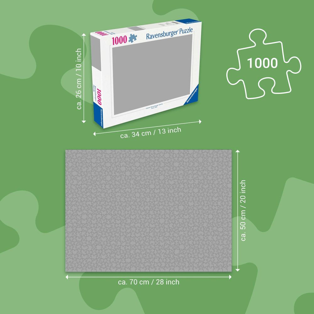 Puzzle Ravensburger 1000 pièces. Dimensions env. 70x50 cm.