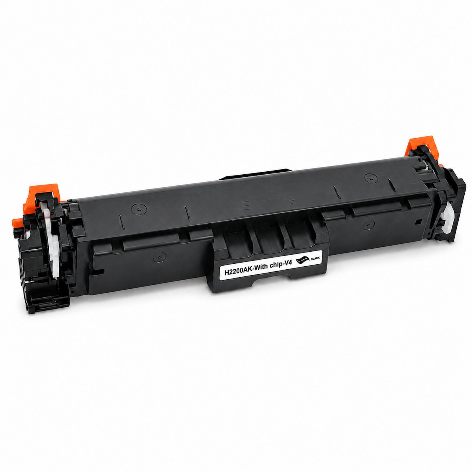 Schwarze Tonerkartusche mit Chip H2200AK.