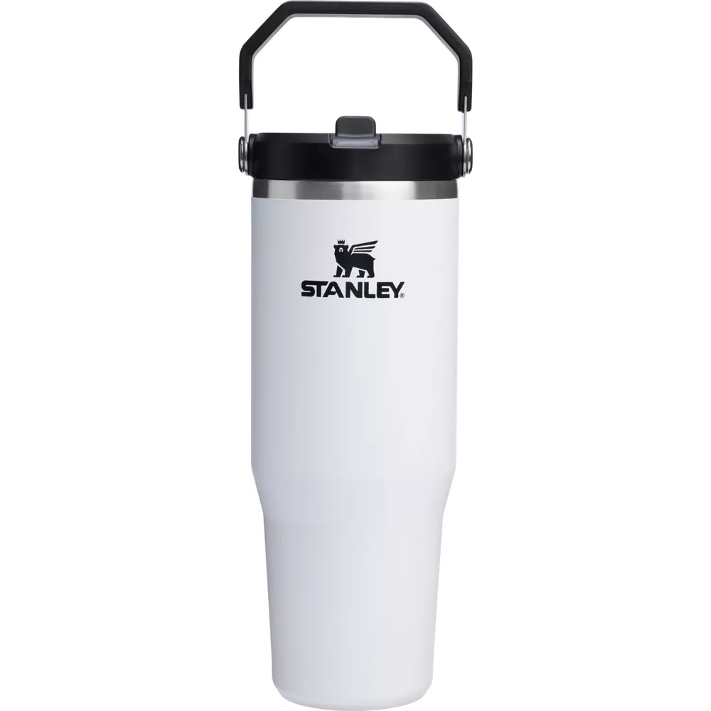 STANLEY The IceFlow Flip Straw 2.0 Tumbler 0.89 l Chalk Paslanmaz Çelik Termos