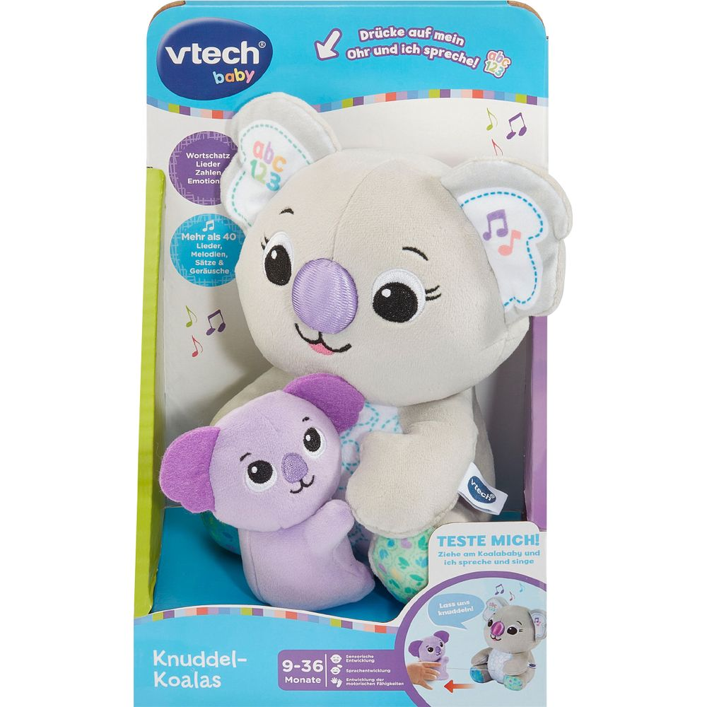 VTech Baby Kuschel Koalas Spielzeug mit einem großen und kleinen Koala.