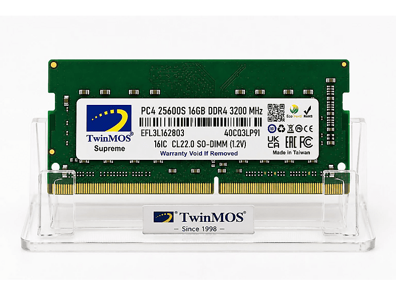 TWINMOS 3200 MHz DDR4 1.2V MDD416GB3200N Notebook Ram Fiyat
