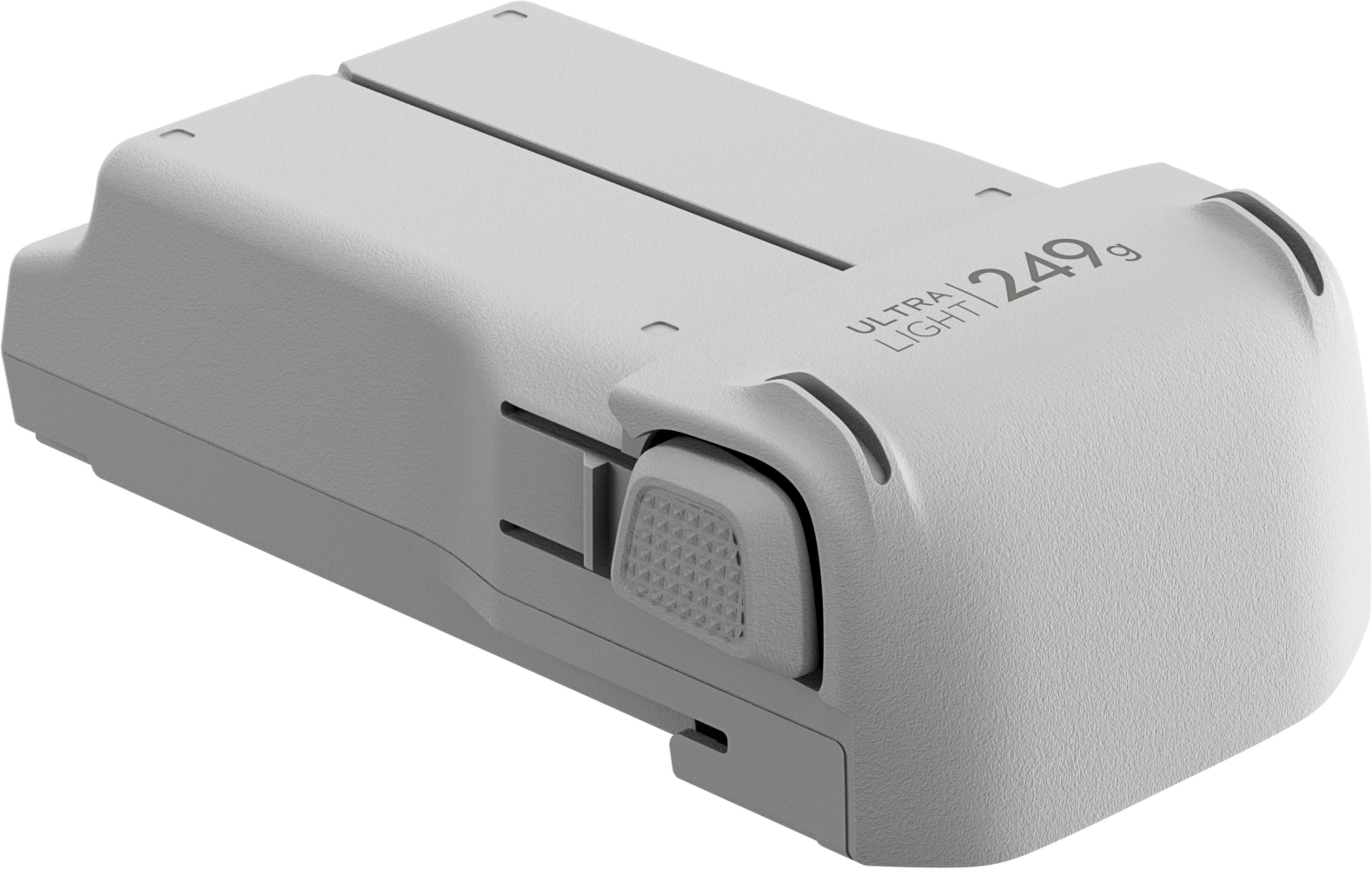 Una batería de dron gris con texto "ULTRA LIGHT 249g".