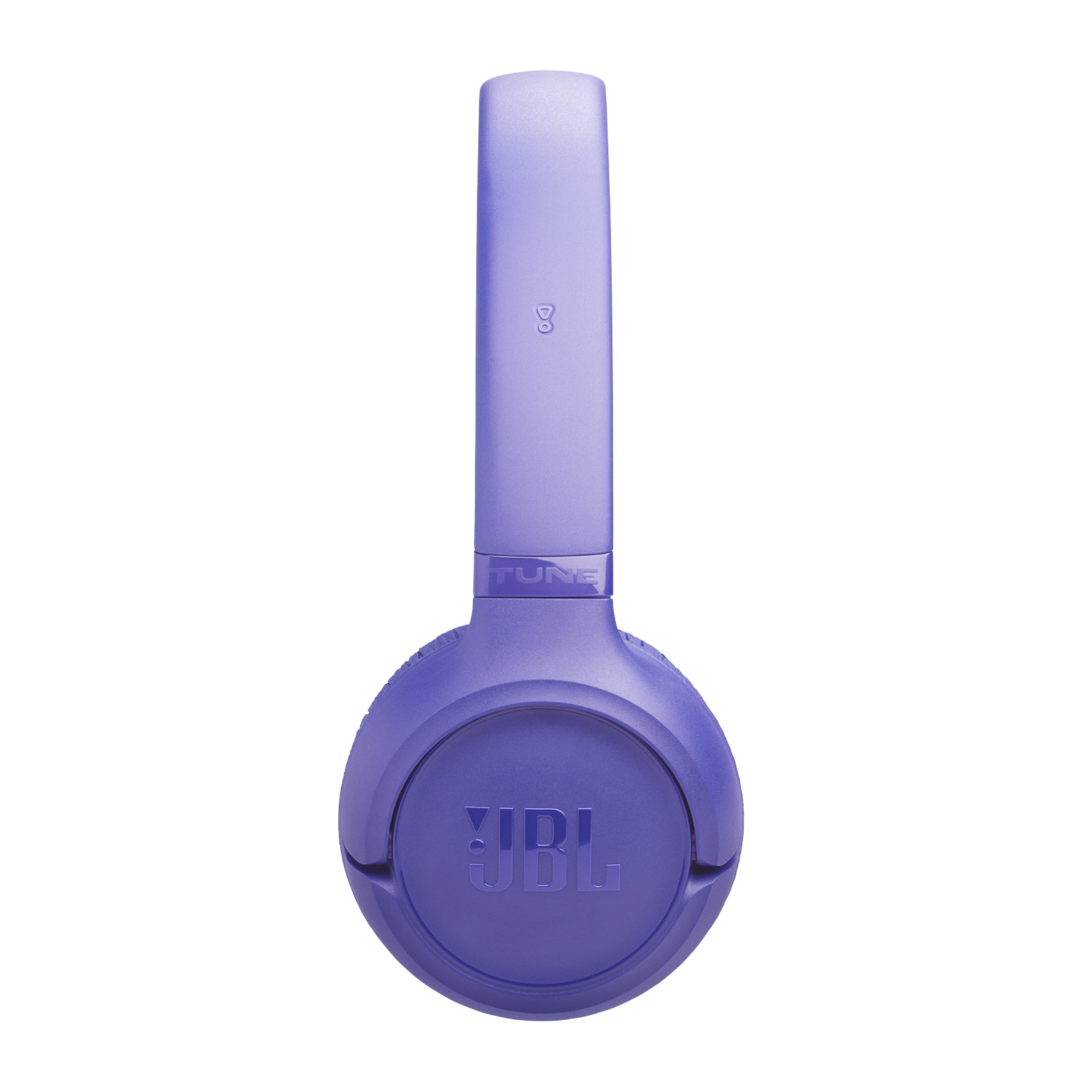 Lila JBL-Kopfhörer mit TUNE-Schriftzug und JBL-Logo.