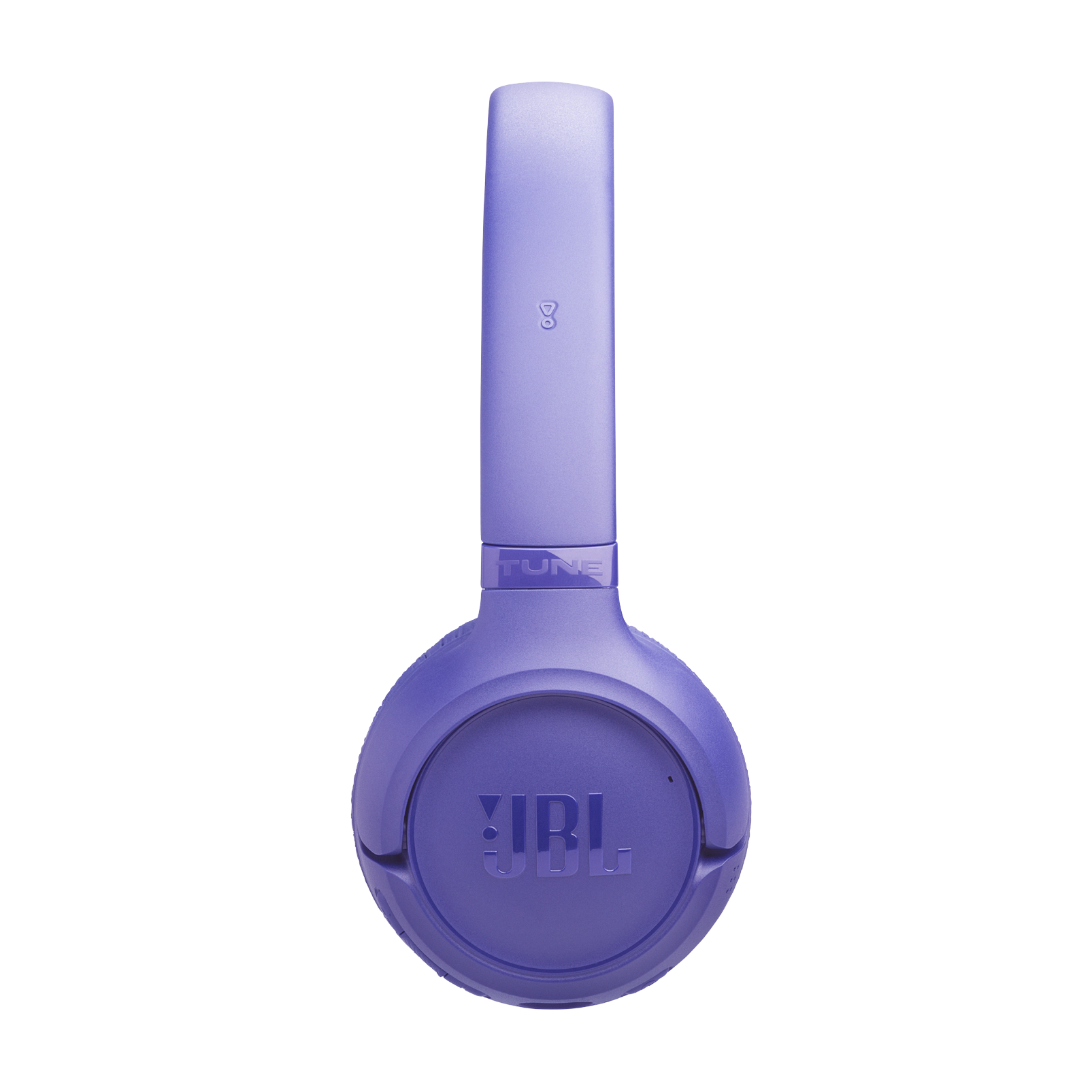 Lila JBL Kopfhörer mit Tune-Schriftzug und Markensymbol.