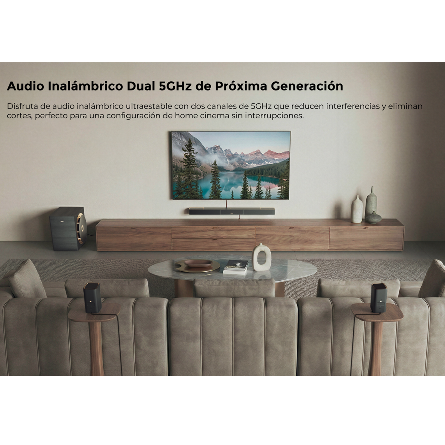 Barra de sonido con subwoofer | ULTIMEA Skywave Serie_7.1.4