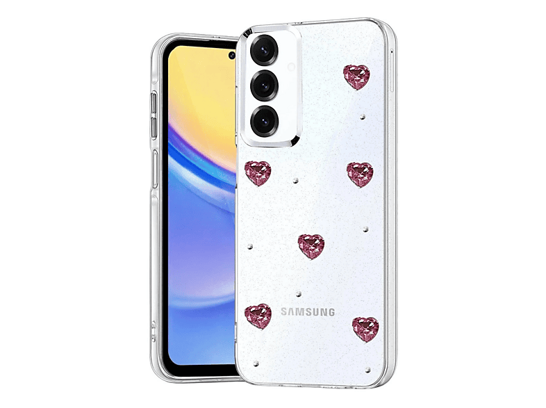EVIMDEYOKYOK Samsung Galaxy A37 5G Uyumlu Fiyonk Desenli Kapak Telefon Kılıfı Çok Renkli
