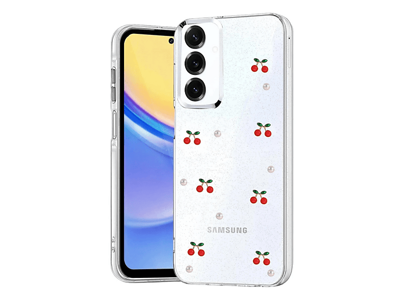 EVIMDEYOKYOK Samsung Galaxy A57 5G Uyumlu Fiyonk Desenli Kapak Telefon Kılıfı Çok Renkli