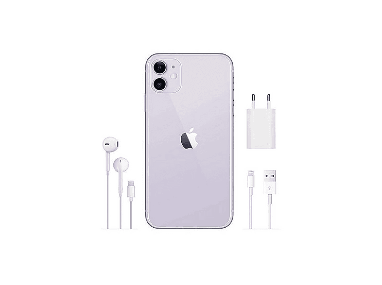 APPLE IPHONE 11 128GB PURPLE 128 GB Violett Dual SIM | SATURN