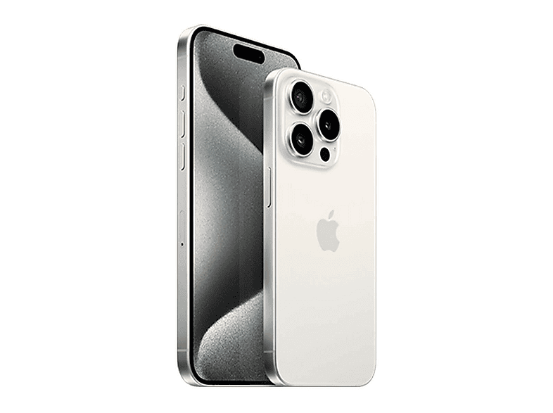 APPLE iPhone 15 Pro Max, Blanco, Móvil iOS, 256 GB, 8 GB RAM, 6,7