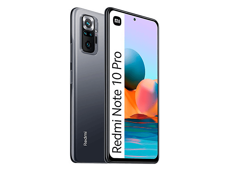 XIAOMI Redmi Note 10 Pro, Gris, Móvil Android, 128 GB, 8 GB RAM, 6