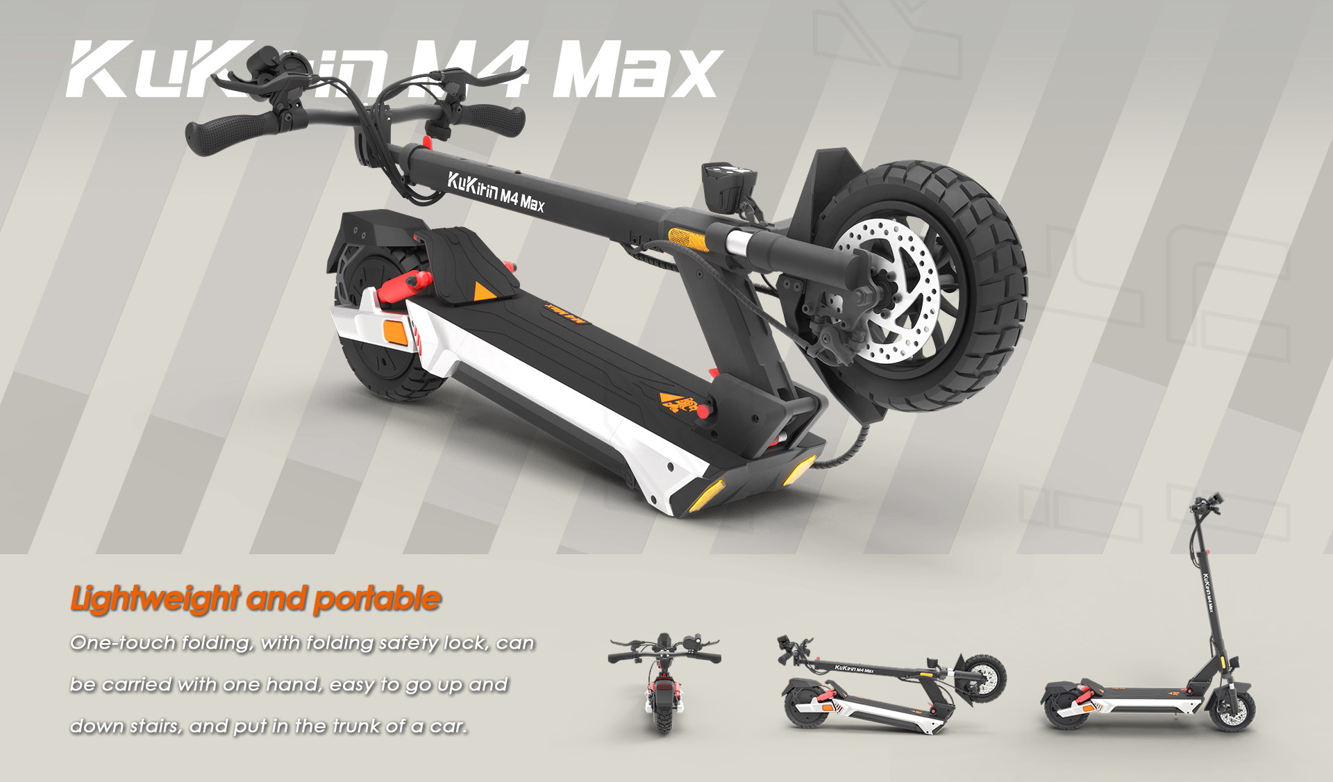Uno scooter elettrico nero con pedana, manubrio e ruota bianchi.
