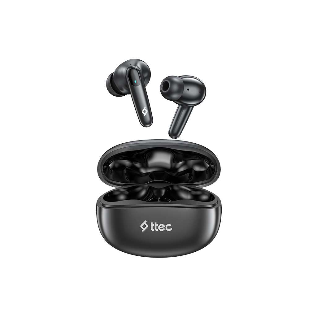TTEC AirBeat Pro Gerçek TWS Bluetooth Kablosuz Kulak İçi Kulaklık Siyah