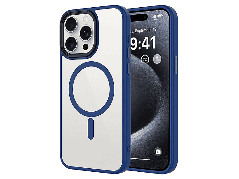 LOPARD iPhone 15 Pro Uyumlu Mat Arka Yüzey Wireless Şarj Özellikli Flet Kablosuz Uyumlu Kapak Telefon Kılıfı Çok Renkli