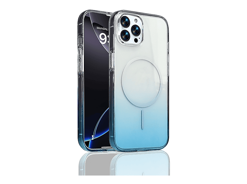 LOPARD iPhone 15 Pro Max Uyumlu Mgsafe Şarj Özellikli Septik Silikon Kapak Telefon Kılıfı Turkuaz