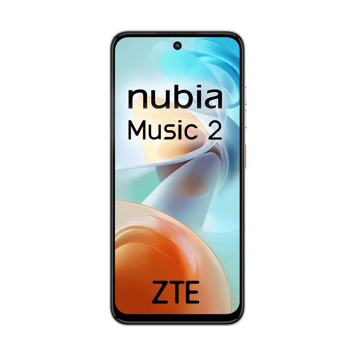 Ein Smartphone mit dem Aufdruck Nubia Music 2 und ZTE.