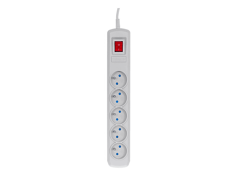 ACTIVEJET ACP-5GN Steckerleiste mit 5 Steckdosen und Schalter | MediaMarkt