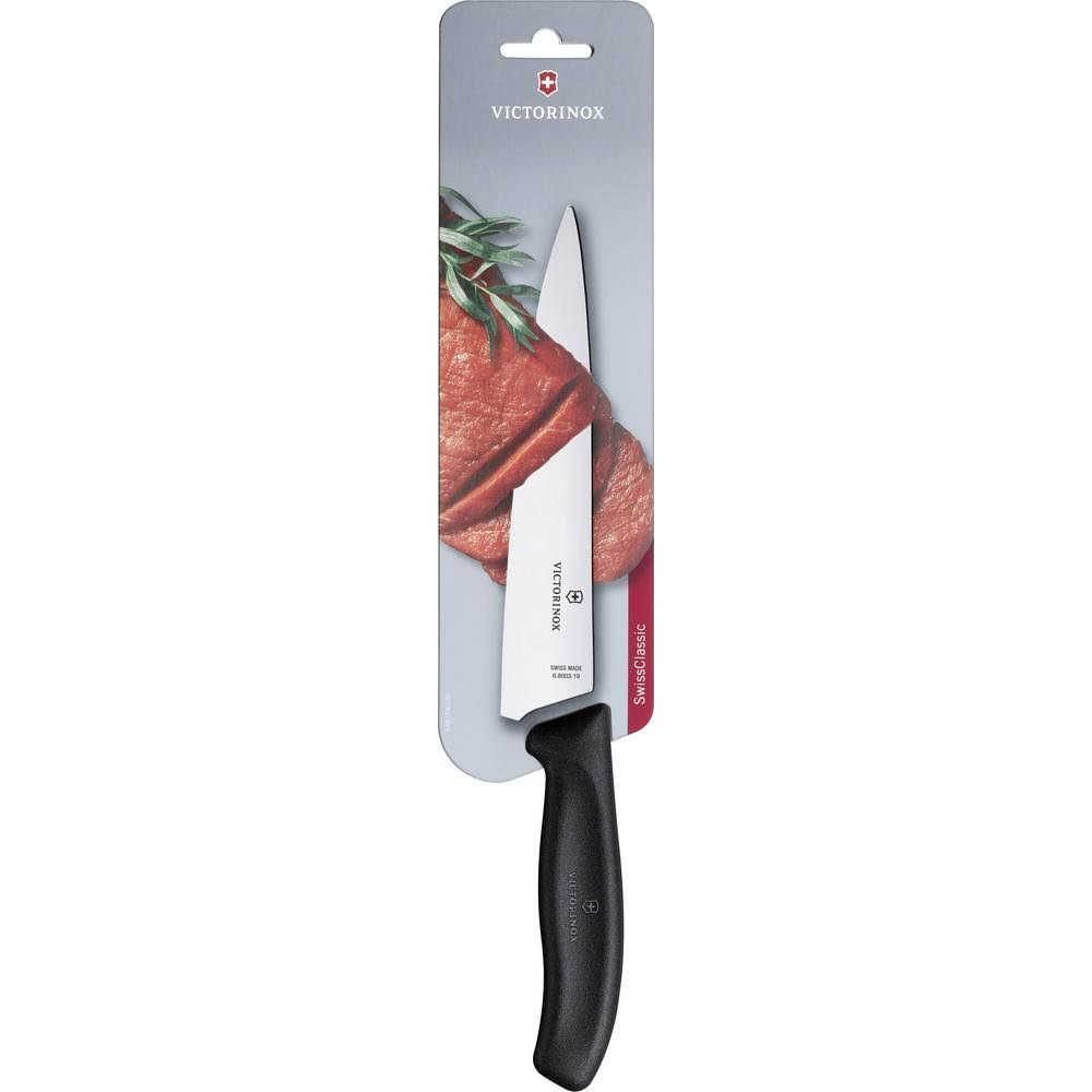 Victorinox bıçağı, et resimli ambalajında.