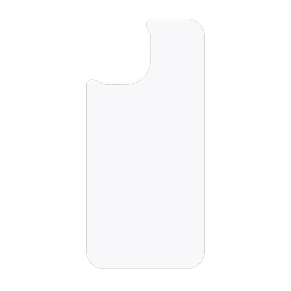 Un protecteur d'écran transparent de forme rectangulaire aux coins arrondis.