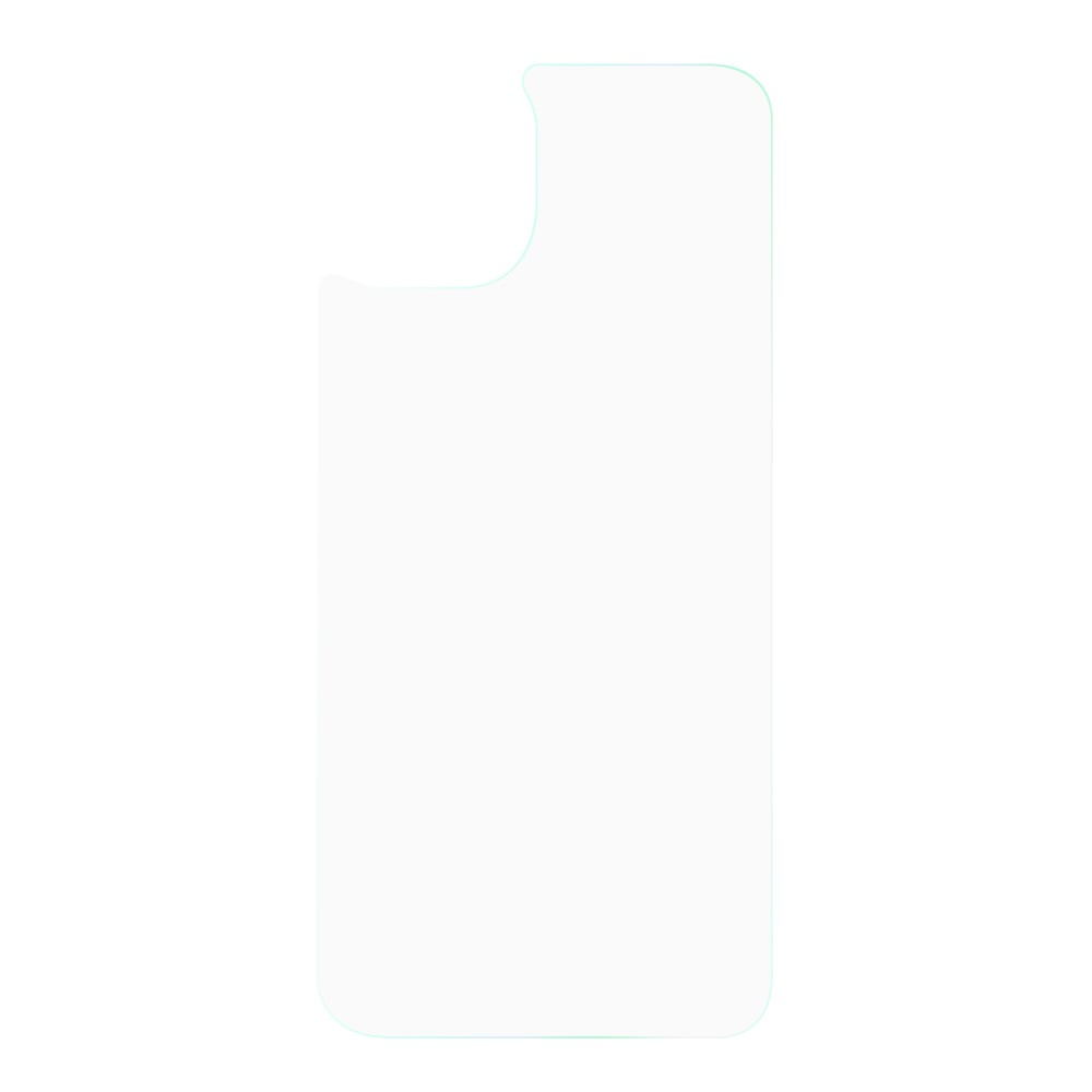 Un protecteur d'écran rectangulaire transparent aux coins arrondis, sur fond blanc.