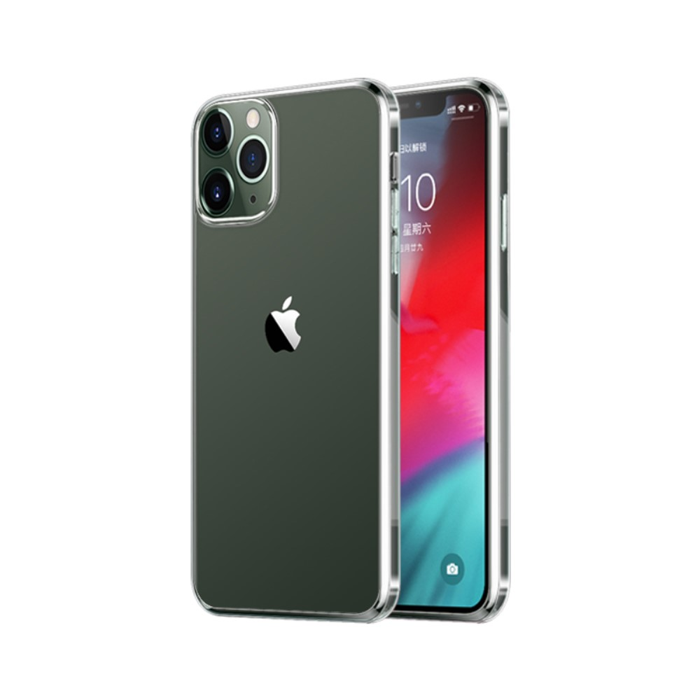 UELI EXPRESS iPhone 12 / iPhone 12 Pro Slim Gummi Hülle TPU, Retro copertina, Apple, iPhone 12,  iPhone 12 Pro, Transparent