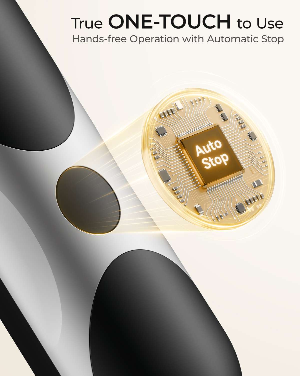 Nahaufnahme eines Geräts mit einem Chip, der 