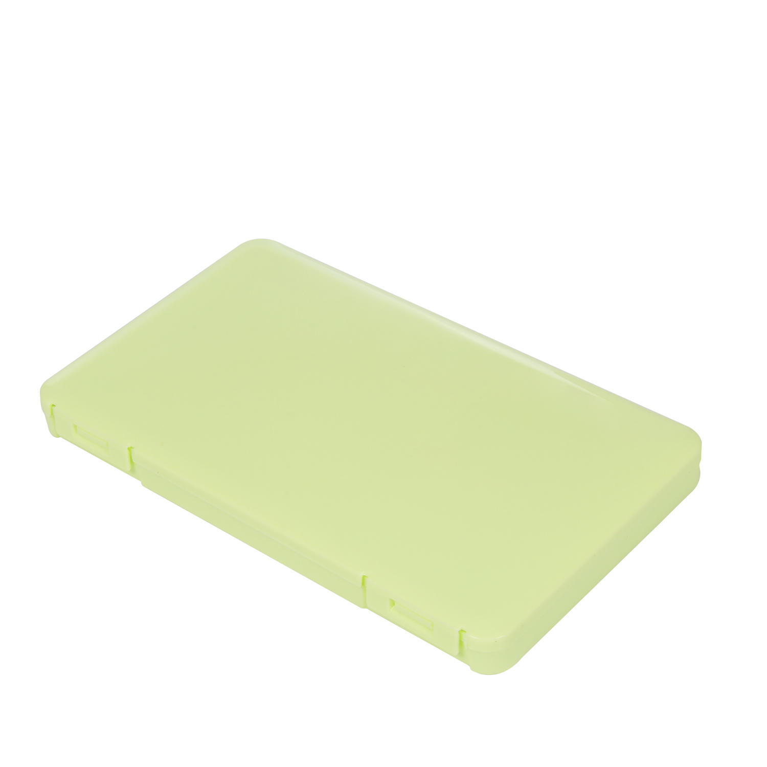 Una caja rectangular verde claro con esquinas redondeadas.