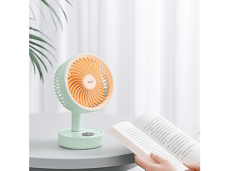 FRESSI JAF17 Taşınabilir USB Fan Masaüstü Vantilatör Yeşil