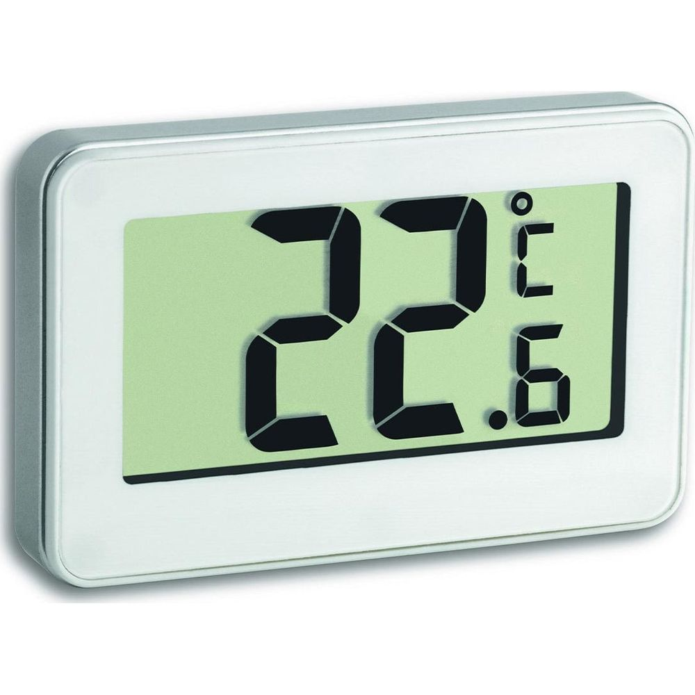Digitalthermometer zeigt 22,6 Grad Celsius an.