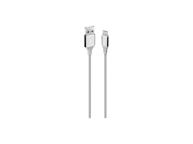 TTEC AlumiCable Extra Strong Usb A to Lightning 120 cm 2DK16G Hızlı Şarj ve Data Kablosu Gümüş