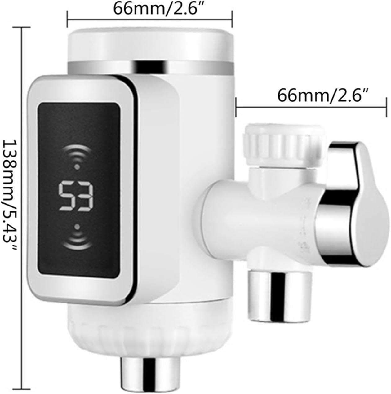 53 dereceyi g6steren dijital g6stergeli beyaz tank6z su 6s6t6c6.