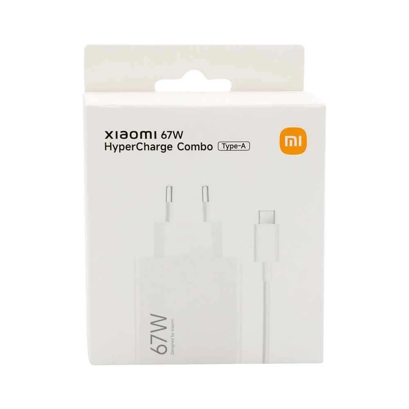 Xiaomi 67W HyperCharge Combo Type-A lader met kabel.