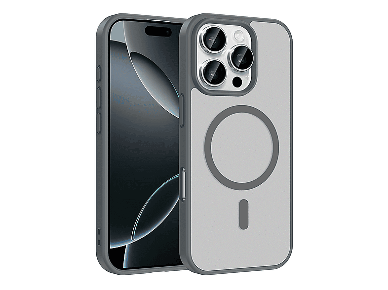 LOPARD iPhone 16 Pro Max Uyumlu Mgsafe Şarj Özellikli Babet Kapak Telefon Kılıfı Çok Renkli