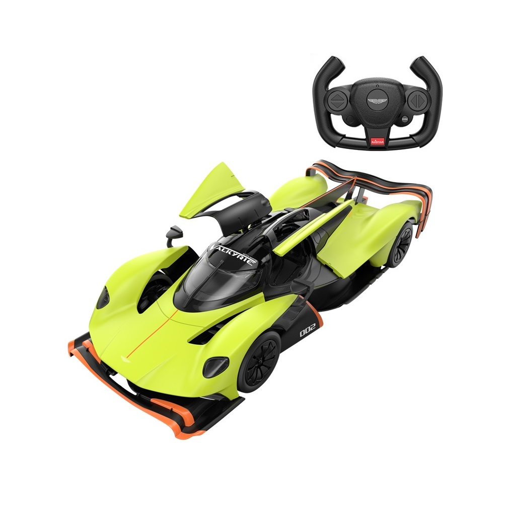 Aston Martin Valkyrie AMR PRO zielony R/C RASTAR 1:14 92100 Zielony