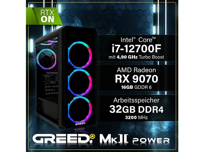 GW特価 MacG5 MOD PC i7 32G SSD GPU有 Win11 PC Gaming | GREED MK5
