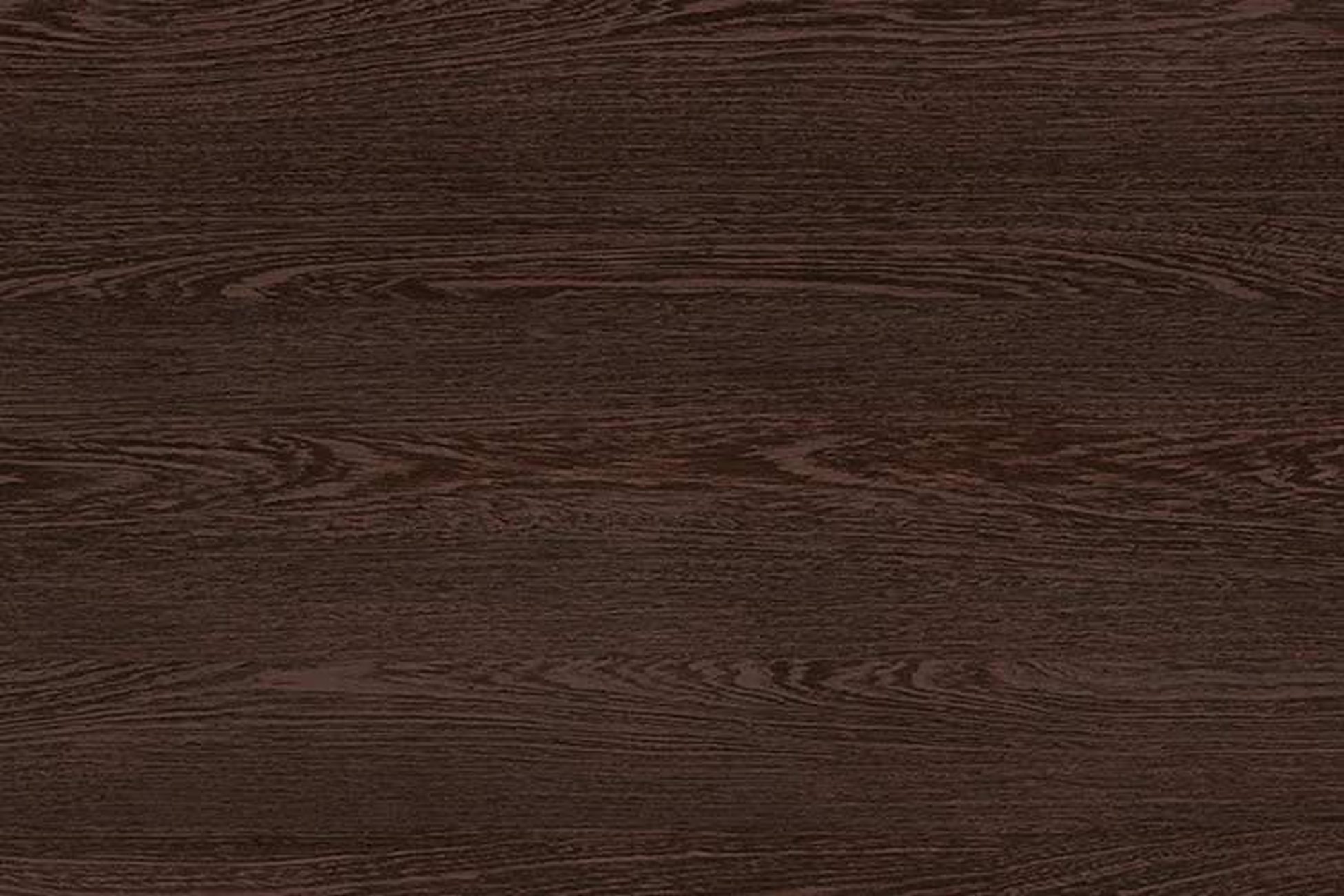 Dunkelbraune Holzmaserung mit horizontalen Linien und Mustern.
