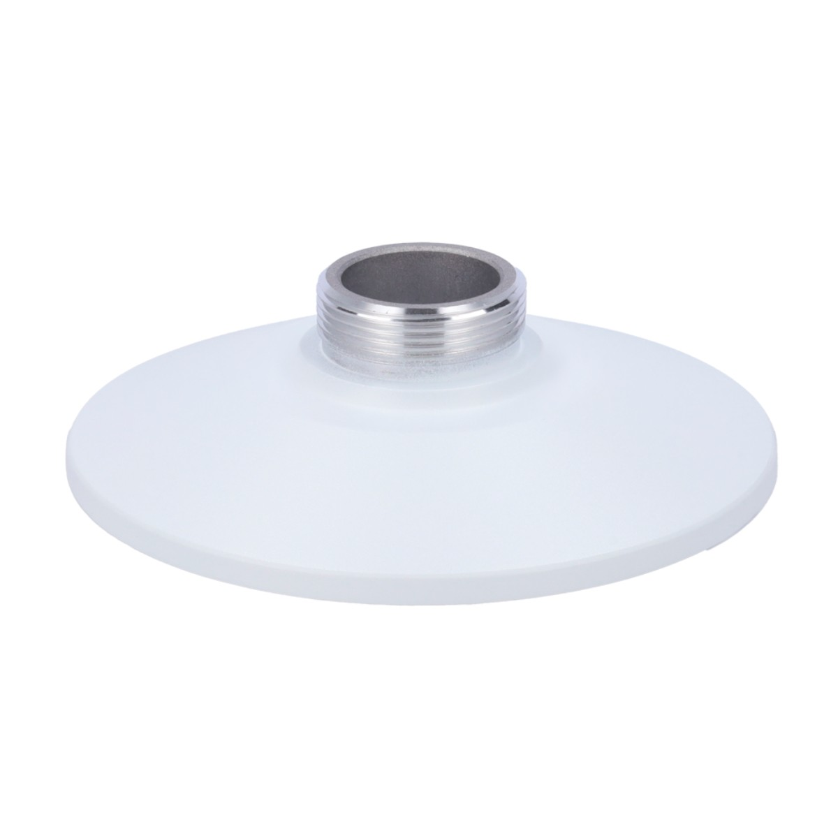 Supporto bianco con connettore filettato