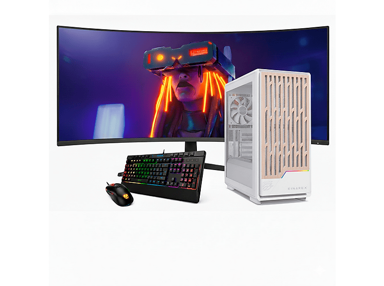 Pack PC Gaming | NEOPC Einarex Pulse PM400, Core™ 7, 16 GB RAM, 1