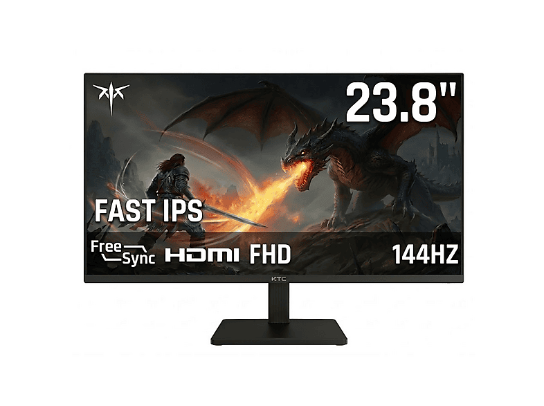 KTC H24V27-V2 1MS 144Hz 23,8 inç Full-HD+ 1 ms Gaming Monitör